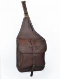 Кожаный рюкзак-ранец оригинального дизайна.Формат а-4.Рюкзаки из натуральной кож