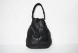 Женская кожаная сумка среднего размера ( мешок ), Женские сумки